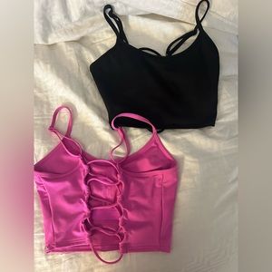 Victoria secret/ Pink sports bra tops
